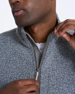 Idyllwild Sherpa Jacket | Heather Grey -Men's Apparel Shop V543HTG 01909