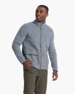 Idyllwild Sherpa Jacket | Heather Grey -Men's Apparel Shop V543HTG 01940