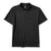 Zephyr Polo | Black Heather 1 Zephyr Polo | Black Heather -Men's Apparel Shop VuoriPolo Blk